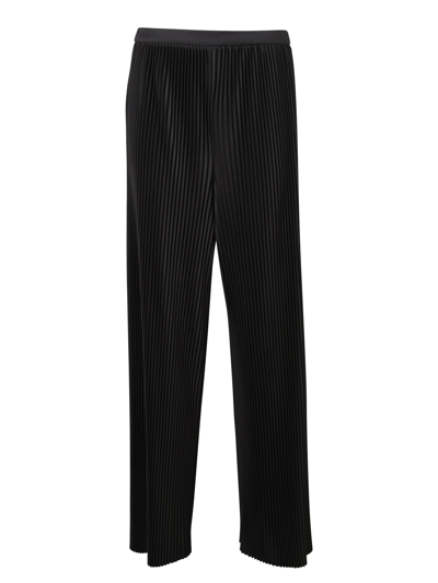 Fabiana Filippi High-waist Pleated Trousers In Black