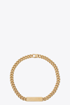 ALYX ID NECKLACE METAL GOLD CHAIN NECKLACE WITH LOGO - ID NECKLACE