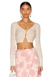 Jacquemus Le Cardigan Alzou Mohair And Wool-blend Cardigan In Light Grey