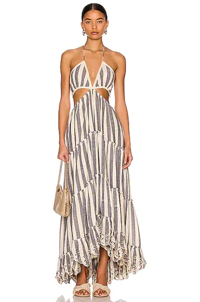 Rococo Sand Kylie Maxi Dress In White