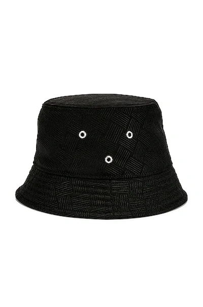 BOTTEGA VENETA INTRECCIO JACQUARD NYLON BUCKET HAT