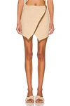 Jacquemus La Jupe Bagnu Skirt In Beige