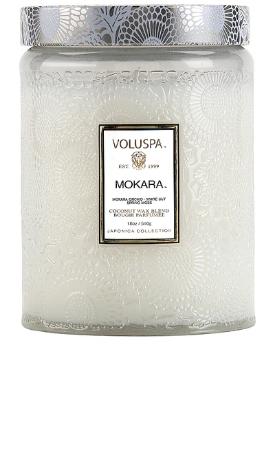 Voluspa Mokara Large Jar Candle In Floral