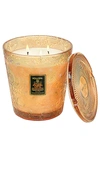 Voluspa Spiced Pumpkin Latte 3 Wick Hearth Candle In Gourmand