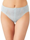 Wacoal Retro Chic High-cut Brief 841186 In Cloud Blue