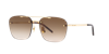 Saint Laurent Unisex Sunglass Sl 309 Rimless In Brown Gradient