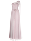 MARCHESA NOTTE BRIDESMAIDS ONE-SHOULDER TULLE GOWN