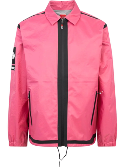 Supreme X The North Face Tape-seam Coach Jacket In Pink