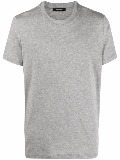 Tom Ford Short-sleeve T-shirt In Grey