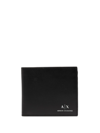 ARMANI EXCHANGE LOGO-PRINT BIFOLD WALLET