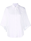 FEDERICA TOSI FLARED-SLEEVES COTTON SHIRT