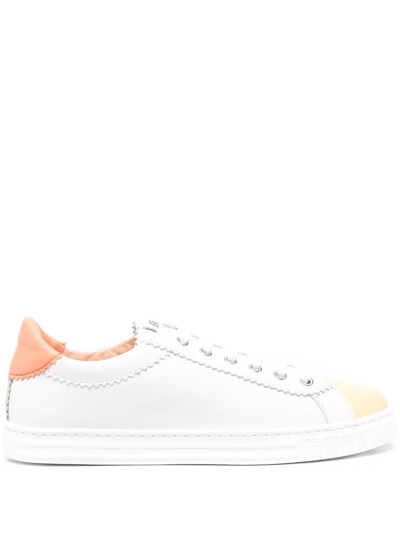 Agl Attilio Giusti Leombruni Sade Low-top Leather Trainers In White