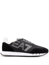 EA7 LOGO-PRINT LACE-UP trainers