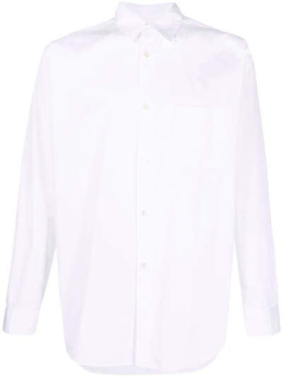 Comme Des Garçons Shirt 修身衬衫 In White