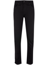 7 For All Mankind Ronnie Skinny Jeans In Black