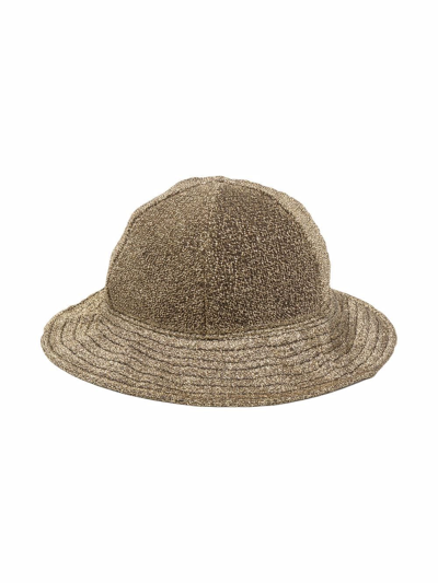 Oseree Kids' Glittered Sun Hat In Gold