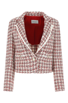 Ferragamo Patterned Boxy Jacket
