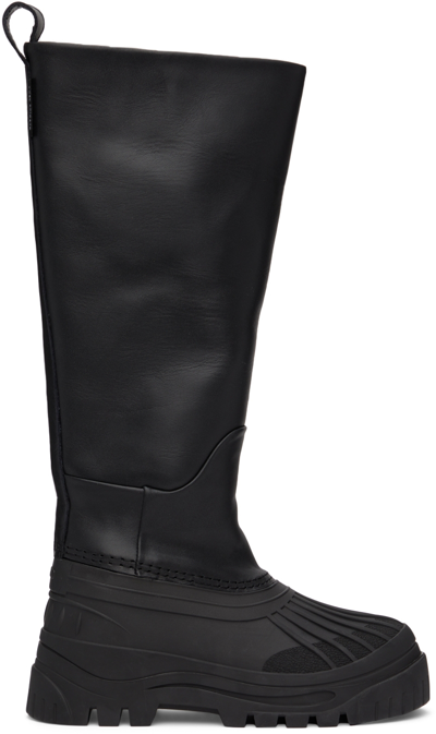 Axel Arigato Cryo Knee-high Platform Boots In Black