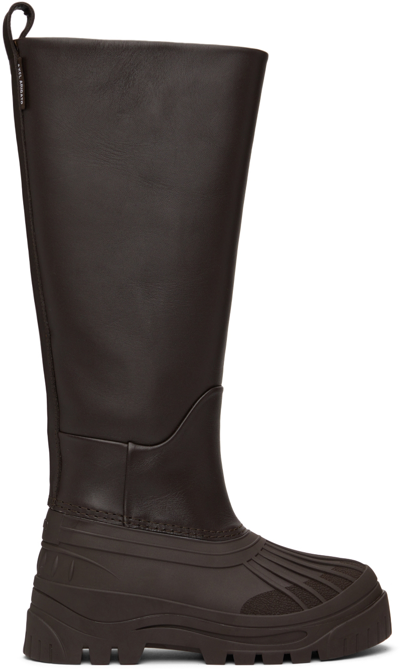 Axel Arigato Black Cryo Knee-high Leather Boots