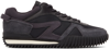 Rag & Bone Retro Runner Shell, Scuba And Suede Sneakers In Dkgrey