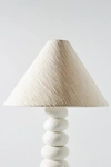 Anthropologie Josie Empire Lamp Shade By  In White Size L