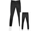 BOSS CASUAL BOSS TABER TAPERED FIT JEANS BLACK