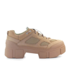 Vic Matie Vic Matiē Woman Sneakers Blush Size 6 Textile Fibers, Soft Leather In Nude