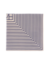 Totême Signature Monogram Silk Scarf Creme In 492