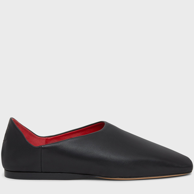 mansur gavriel square toe flats