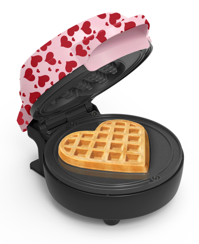Bella Mini Heart Waffle Maker In Pink