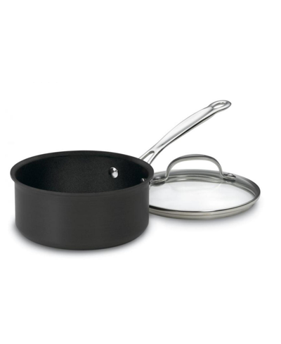 Cuisinart Chefs Classic Hard Anodized 1.5-qt. Saucepan W/ Cover In Nonstick Hard Anodized