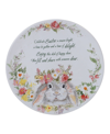 CERTIFIED INTERNATIONAL SWEET BUNNY ROUND PASS ALONG PLATE