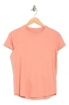 Madewell Vintage Crew Neck Cotton T-shirt In Burnished Blush