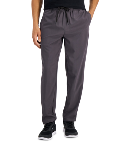 Ideology Men's Woven Tapered Pants In Deep Charcoal