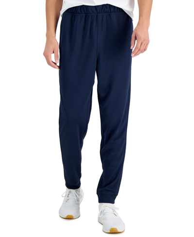Ideology Men's Knit Joggers, Created For Macy's In Navy/ Navy