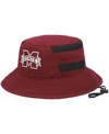 ADIDAS ORIGINALS MEN'S MAROON MISSISSIPPI STATE BULLDOGS 2021 SIDELINE AEROREADY BUCKET HAT