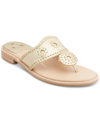 Jack Rogers Jacks Flip Flop In Platinum