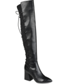 Journee Collection Valorie Extra Wide Calf Foam Over-the-knee Boot In Open Misce