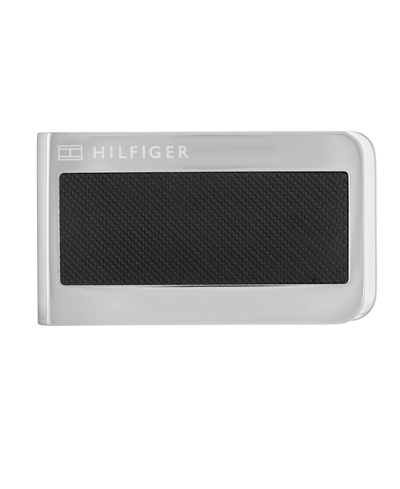Tommy Hilfiger Men's Stainless Steel Money Clip In Silver-tone
