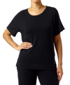 Hue Wear Ever U R Lounge Short-sleeve T-shirt In Med. Grey Heather