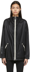 Moncler Blavy Lightweight Hooded Jacket In 999 Black