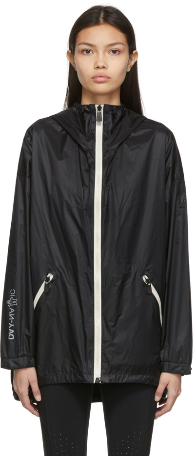 Moncler Blavy Lightweight Hooded Jacket In Black