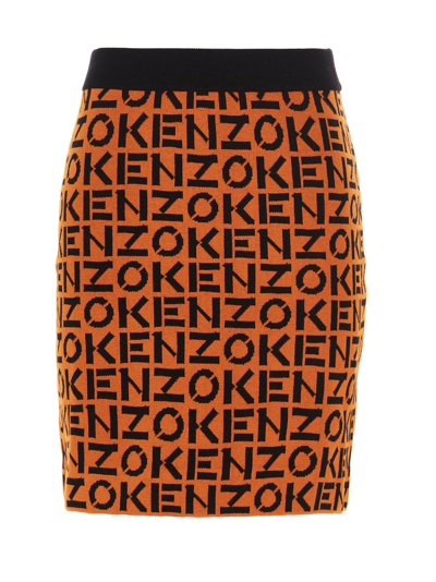 Kenzo Women's Orange Other Materials Skirt