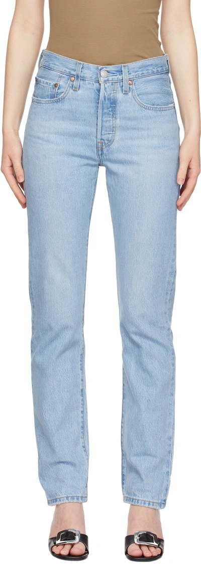Levi's Blue 501 Original Fit Jeans In Ojai Luxor Last