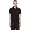 Stone Island Striped Trim Polo Shirt In Blue