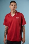 Urban Outfitters Uo Reggie Soccer Jersey Tee In Red