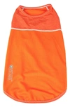 Pet Life Active 'aero-pawlse' Heathered Tank Top In Orange