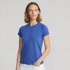 Ralph Lauren Performance Jersey Short-sleeve Tee In Liberty Blue