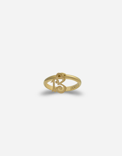 Dolce & Gabbana Family Ring In Yellow Gold