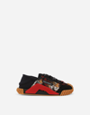 DOLCE & GABBANA NS1 SLIP-ON SNEAKERS WITH TIGER PRINT
